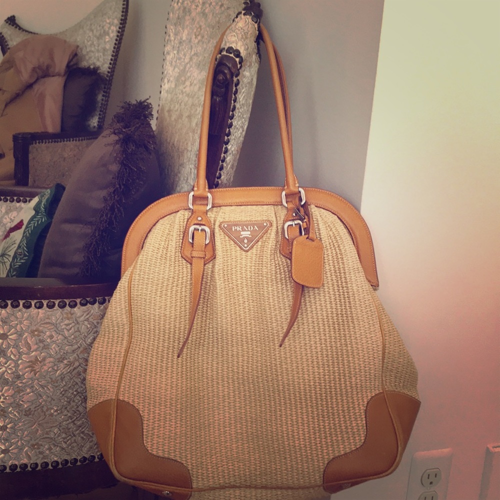 Prada Raffia
